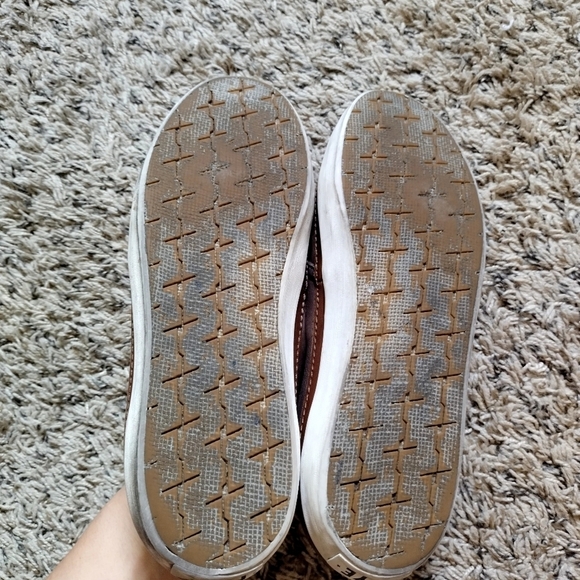 Frye Men's Gavin Leather Sneakers Sz 10 - Picture 6 of 7